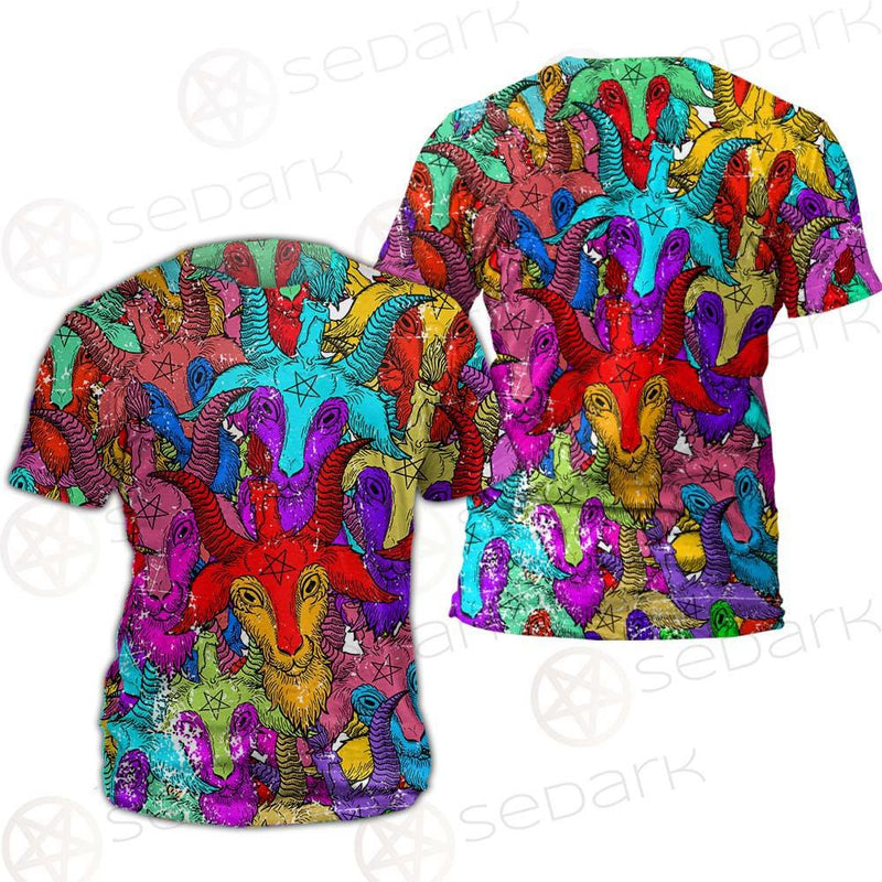 Satan Colorful SED-0334 Unisex T-shirt