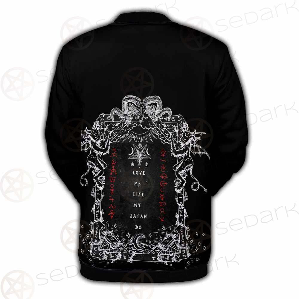 Love Me Like My Satan SED-0335 Button Jacket