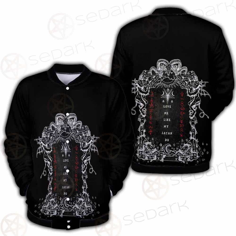 Love Me Like My Satan SED-0335 Button Jacket