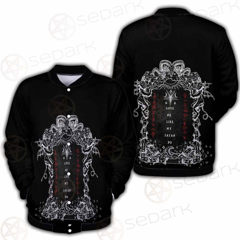 Love Me Like My Satan SED-0335 Button Jacket