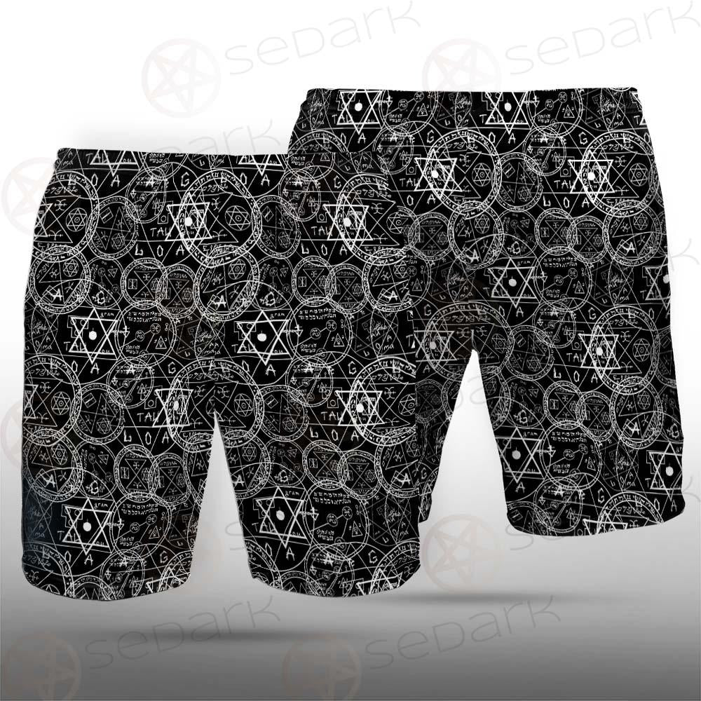 Satan Symbol SED-0336 Hawaiian Shirt & Beach Short