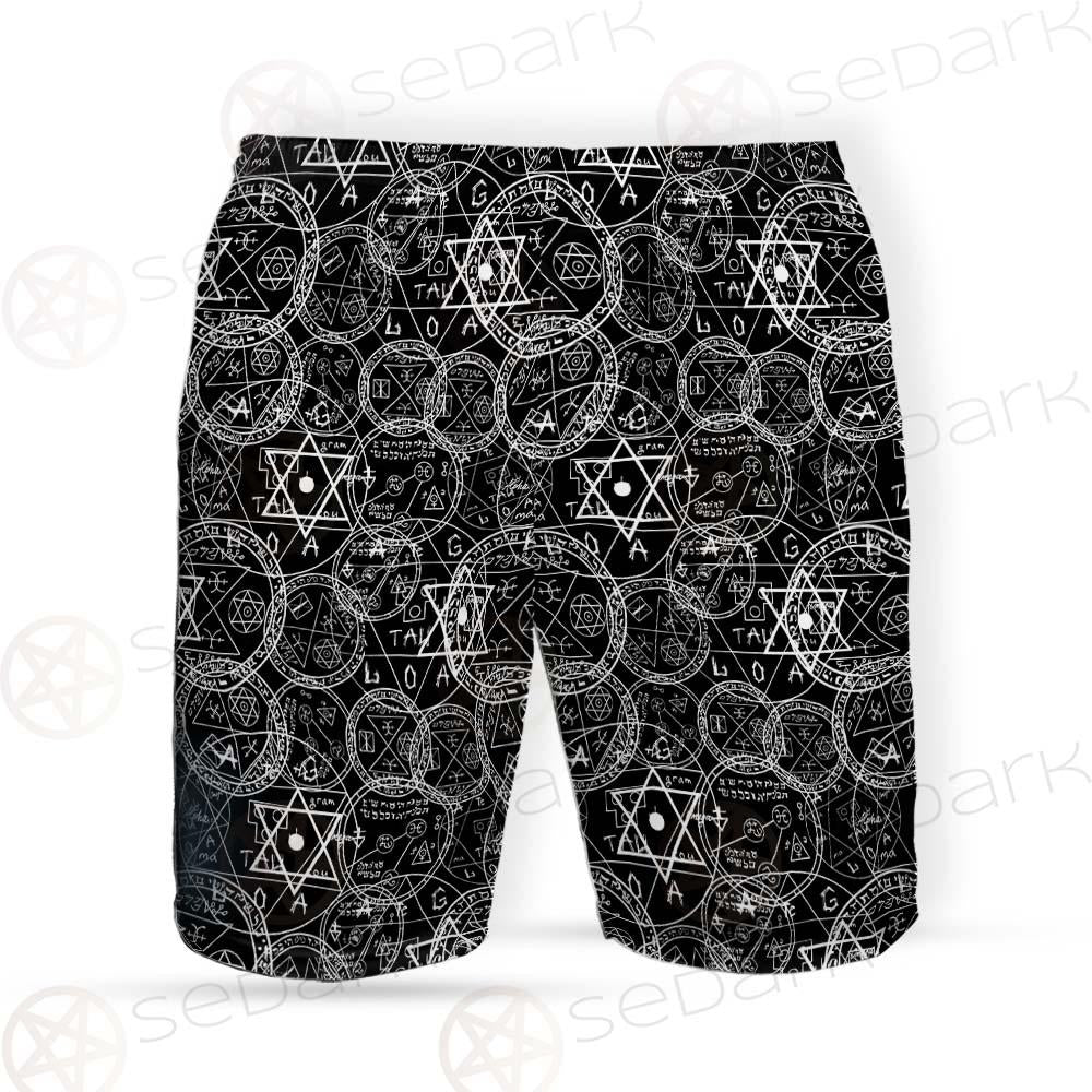 Satan Symbol SED-0336 Hawaiian Shirt & Beach Short