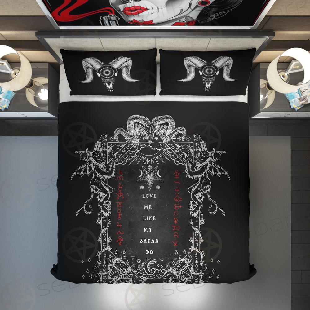 Love Me Like My Satan SED-0341 Bed set