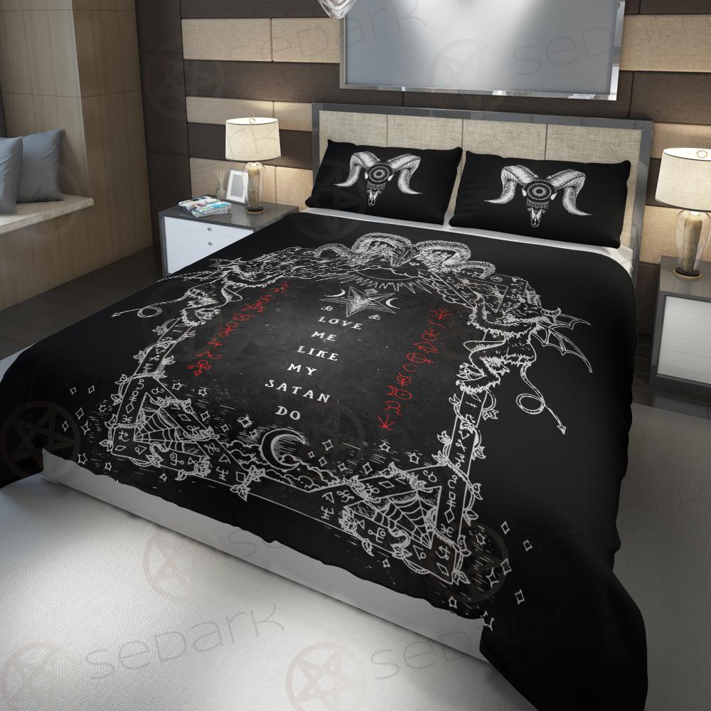 Love Me Like My Satan SED-0341 Bed set