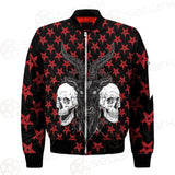Baphomet Demon Goat Head And Human Skulls SED-0355 Jacket