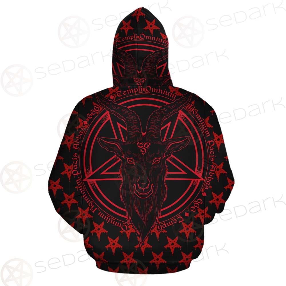 Baphomet Demon Goat Head SED-0356 Hoodie & Zip Hoodie