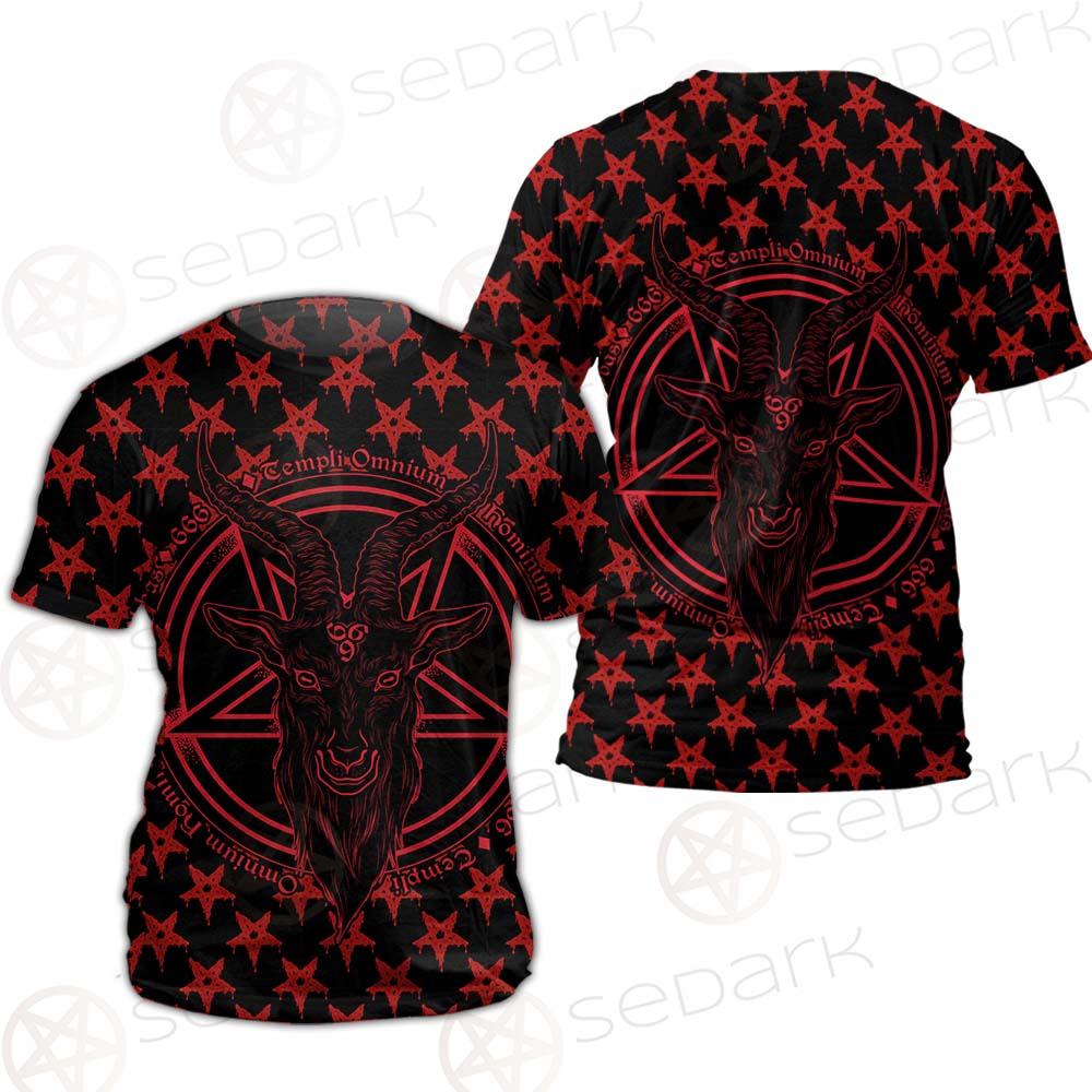 Baphomet Demon Goat Head SED-0356 Unisex T-shirt