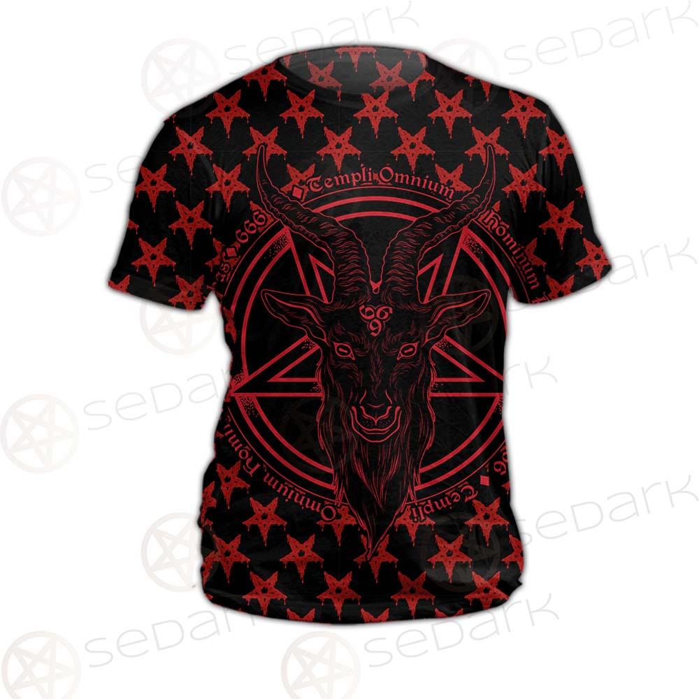 Baphomet Demon Goat Head SED-0356 Unisex T-shirt