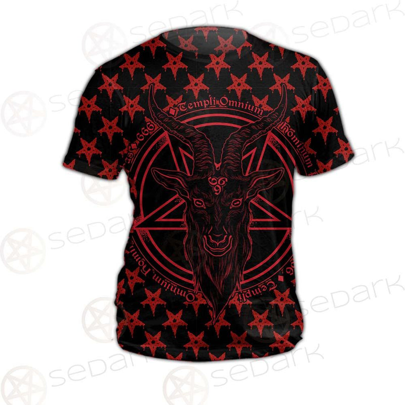 Baphomet Demon Goat Head SED-0356 Unisex T-shirt