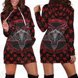 Baphomet Demon SED-0357 Hoodie Dress