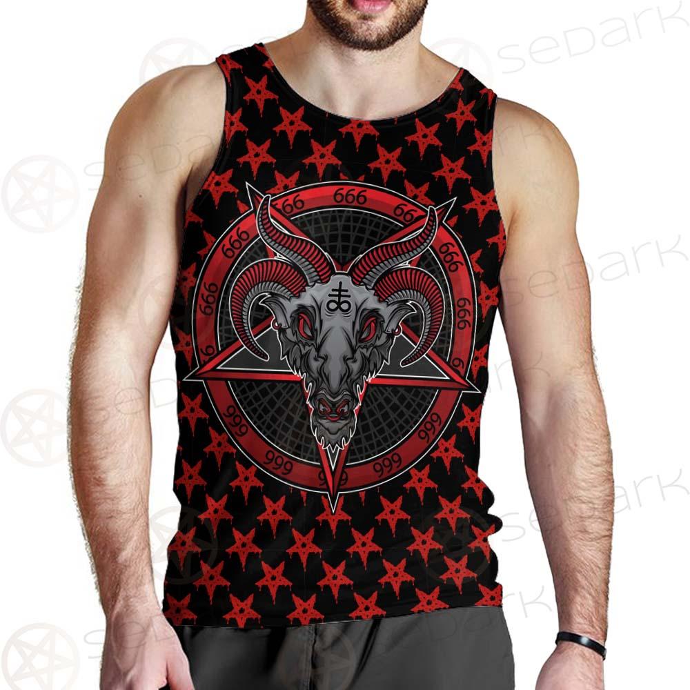Baphomet Demon SED-0357 Men Tank-tops