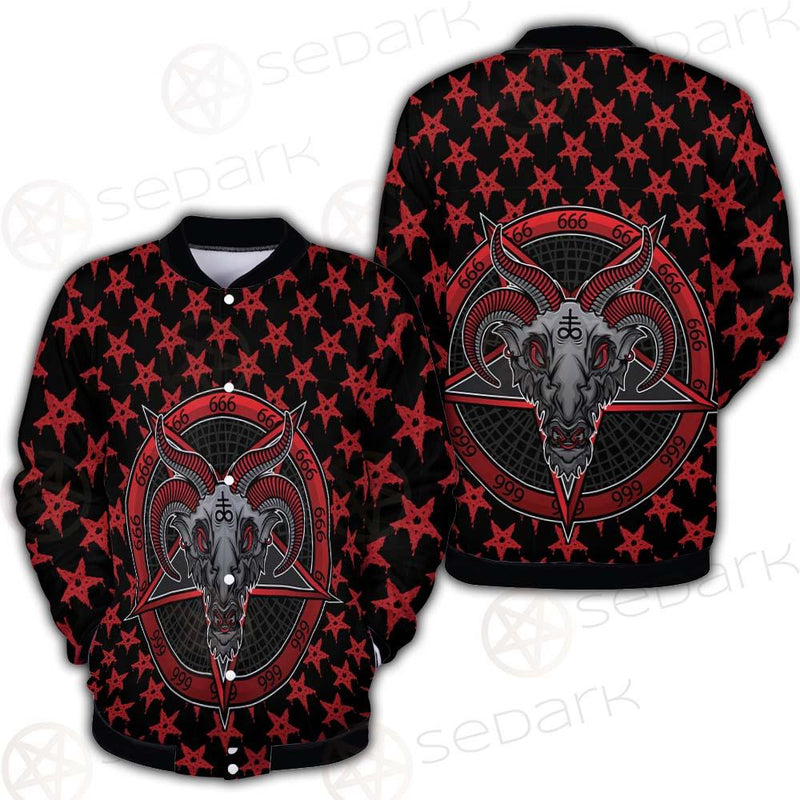 Baphomet Demon SED-0357 Button Jacket