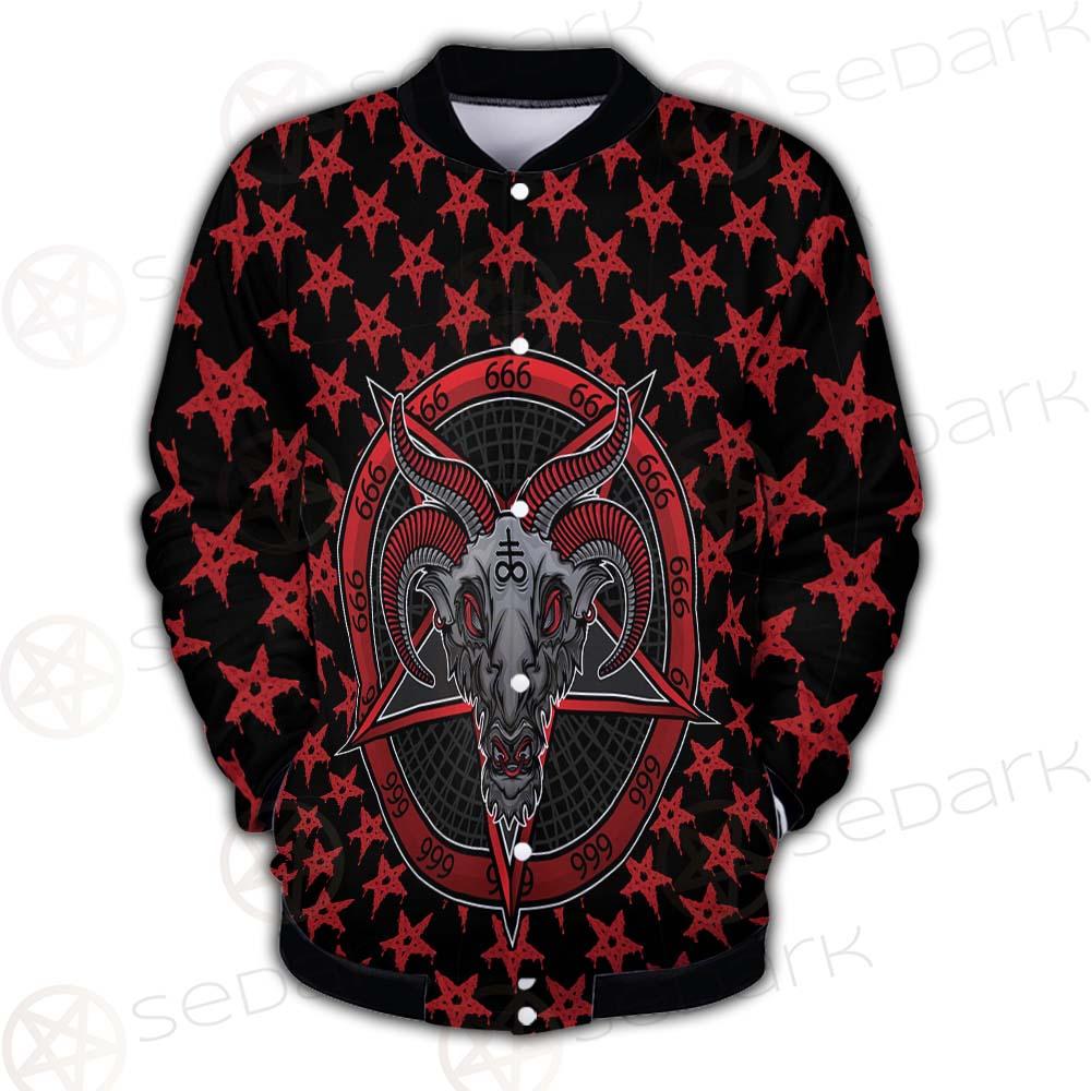 Baphomet Demon SED-0357 Button Jacket