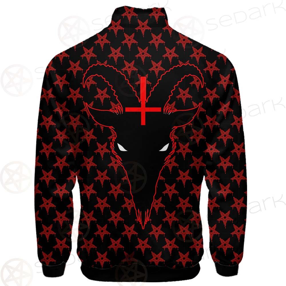 Baphomet Goat Headed Demon With The Red SED-0358 Jacket