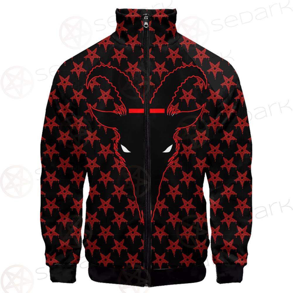 Baphomet Goat Headed Demon With The Red SED-0358 Jacket