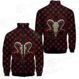 Monochrome Emblems With Goat Skull SED-0360 Jacket