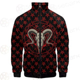 Monochrome Emblems With Goat Skull SED-0360 Jacket