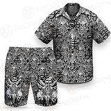 Satan Skull 666 SED-0366 Hawaiian Shirt & Beach Short