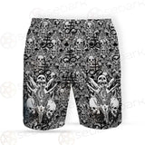 Satan Skull 666 SED-0366 Hawaiian Shirt & Beach Short