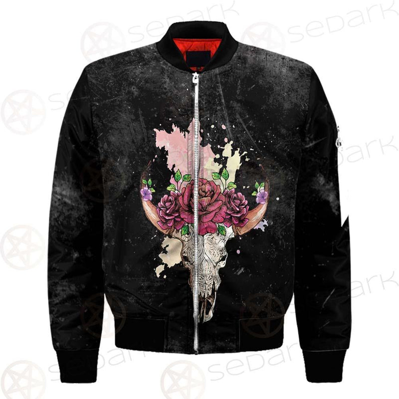 Satan Head Flowers SED-0374 Jacket