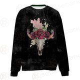 Satan Head Flowers SED-0374 Unisex Sweatshirt