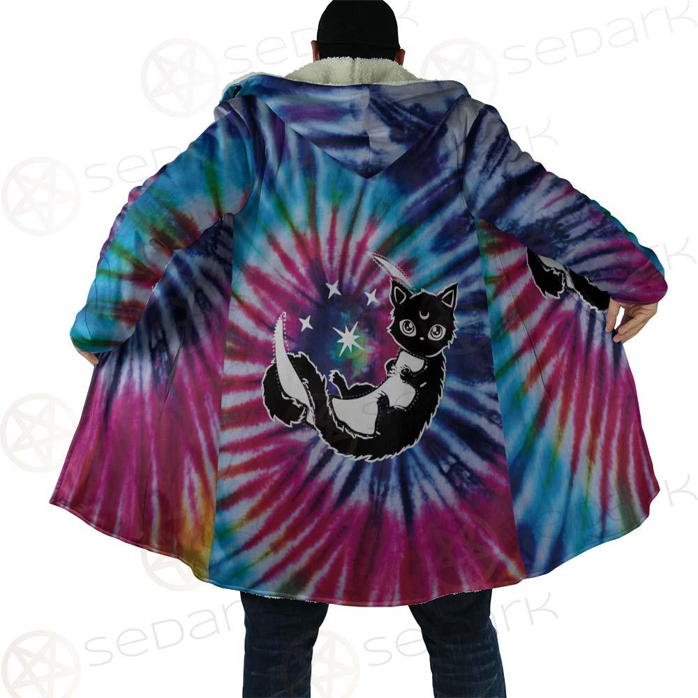 Gothic Cat Background Spill Color SED-0377 Cloak