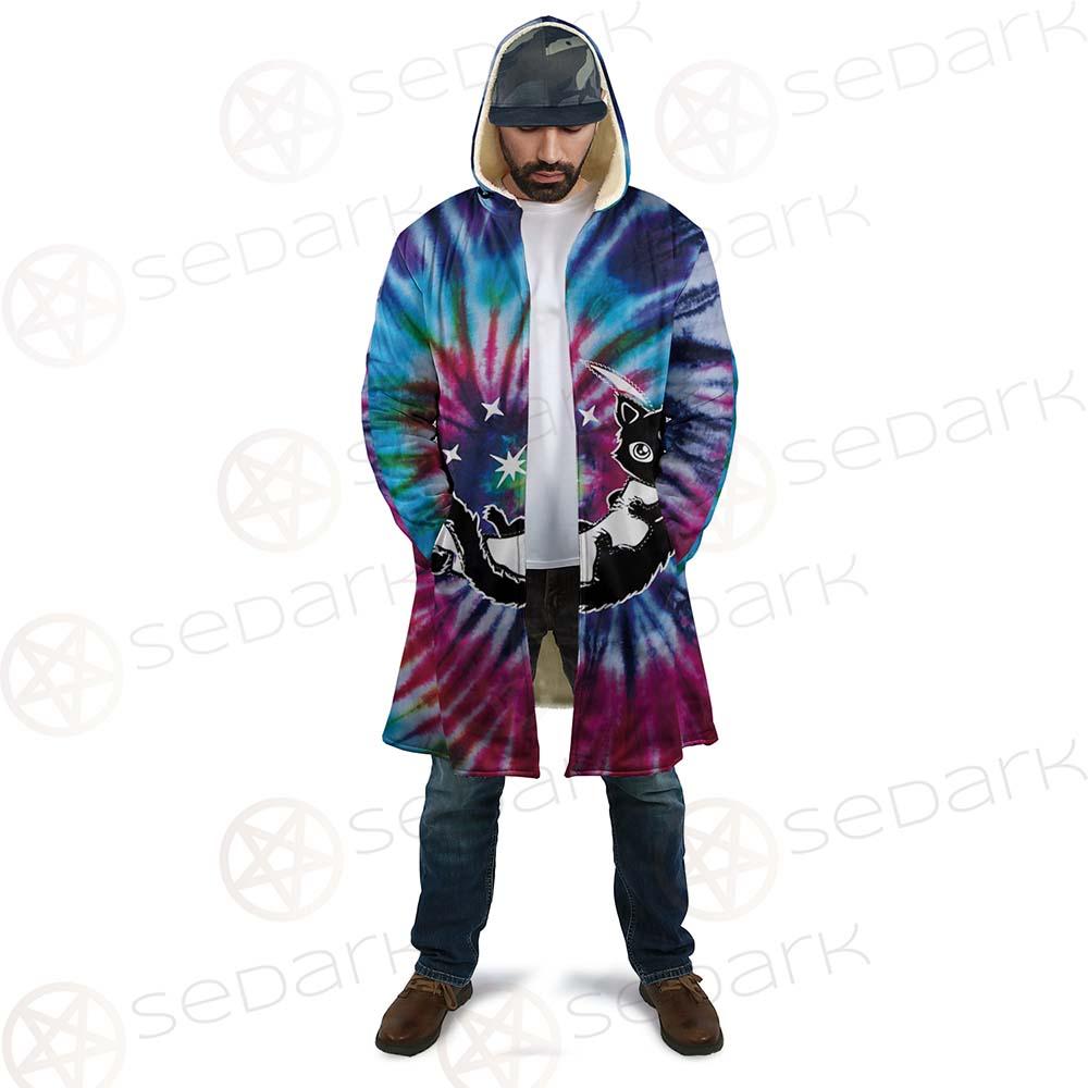 Gothic Cat Background Spill Color SED-0377 Cloak