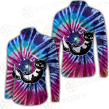 Gothic Cat Background Spill Color SED-0377 Shirt Allover