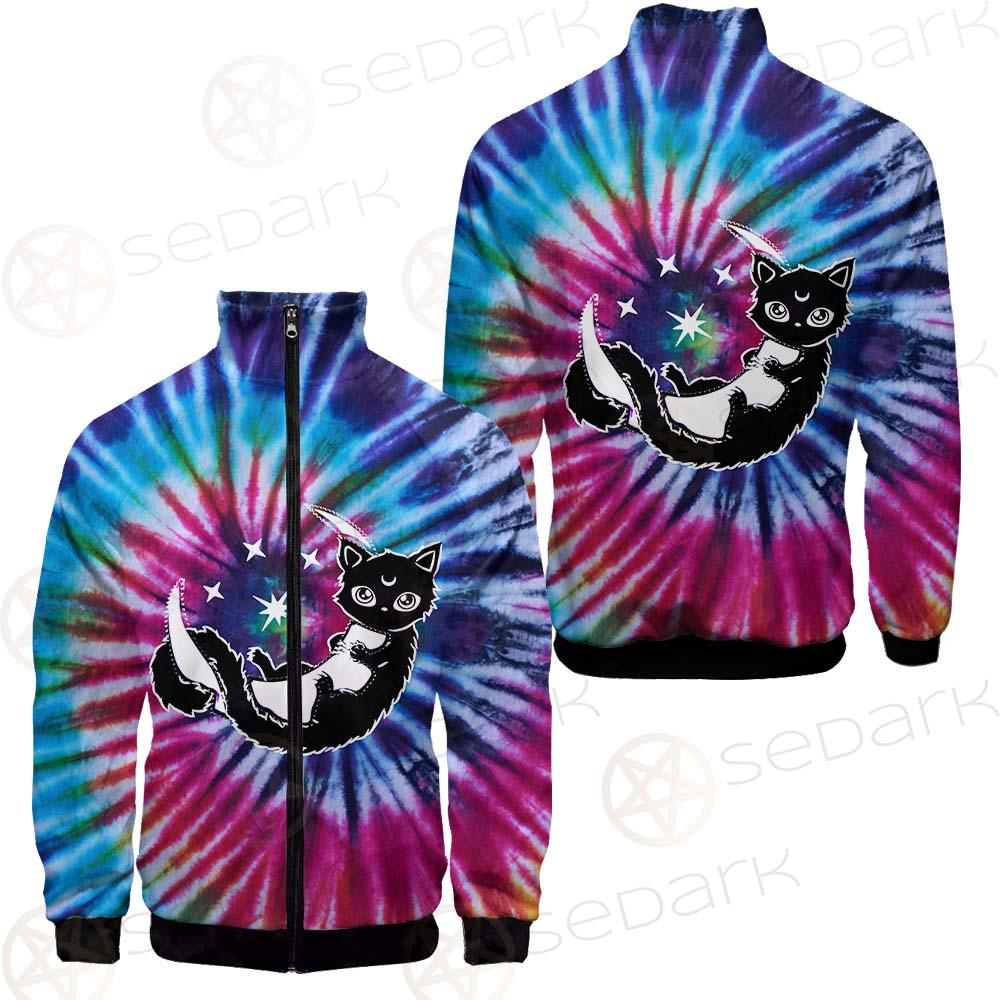 Gothic Cat Background Spill Color SED-0377 Jacket