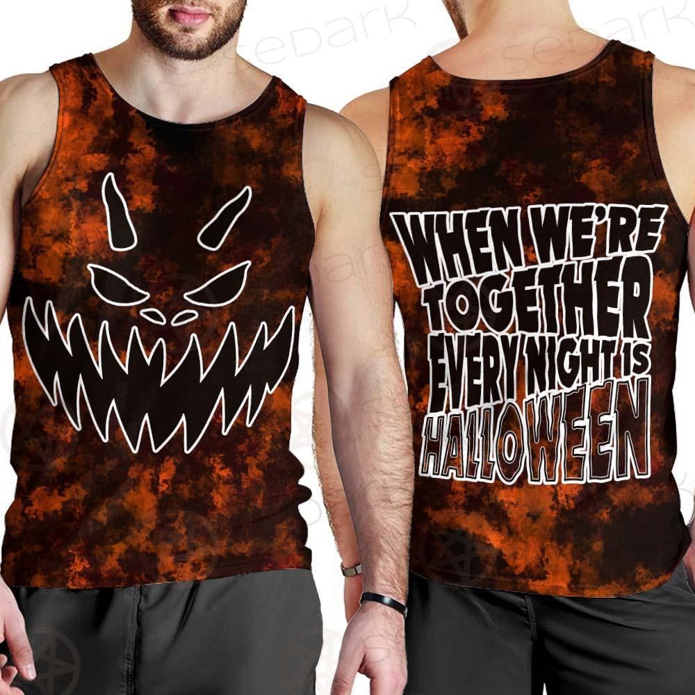 Hail Satan Halloween SED-0401 Men Tank-tops