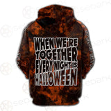 Hail Satan Halloween SED-0401 Hoodie & Zip Hoodie Raglan