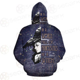 Gothic Purple Be A Witch SED-0404 Hoodie & Zip Hoodie