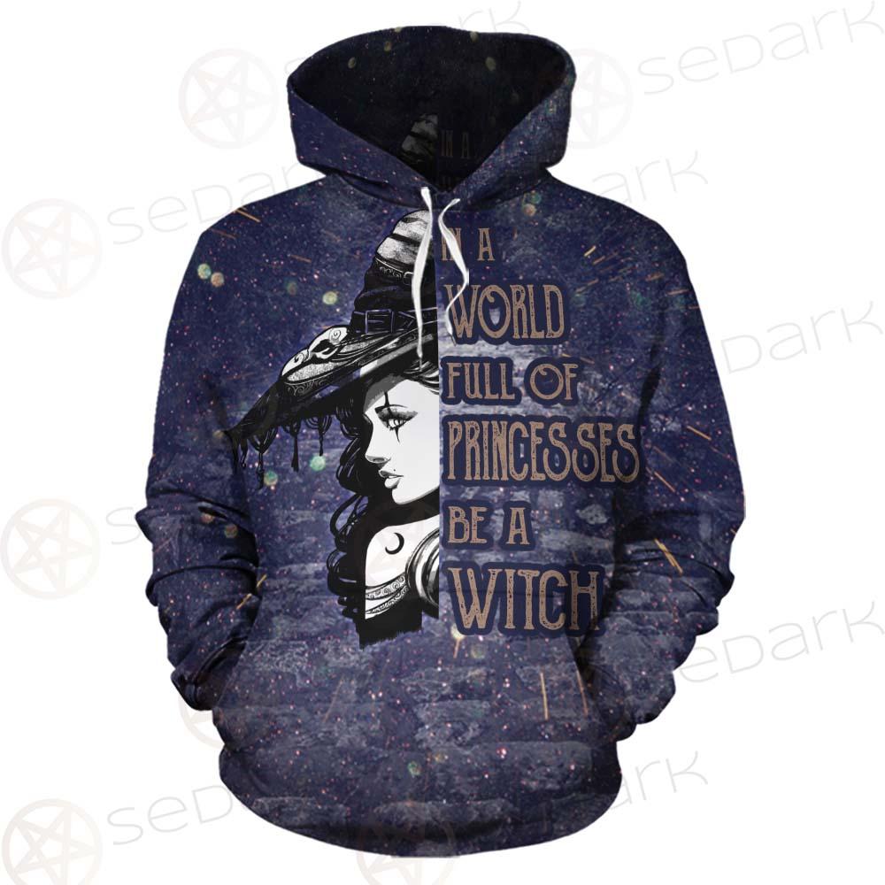 Gothic Purple Be A Witch SED-0404 Hoodie & Zip Hoodie
