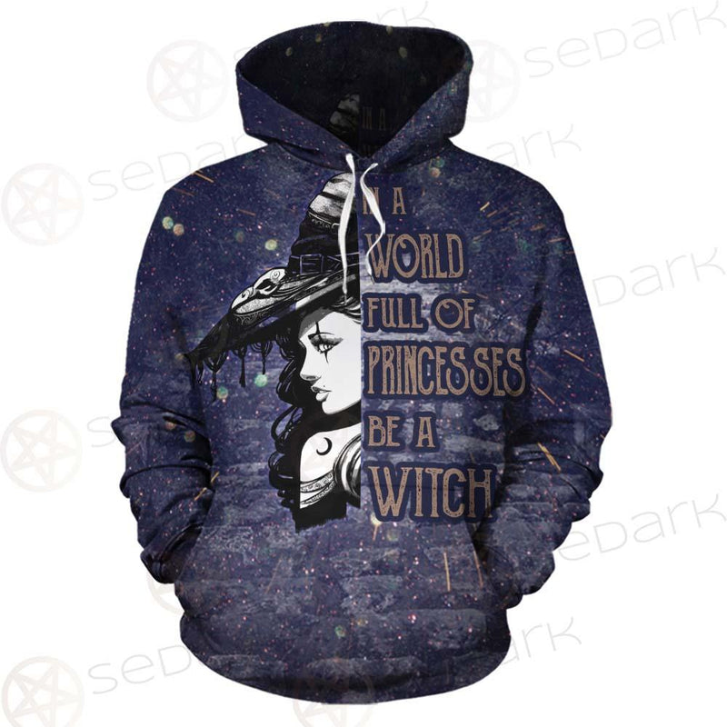 Gothic Purple Be A Witch SED-0404 Hoodie & Zip Hoodie