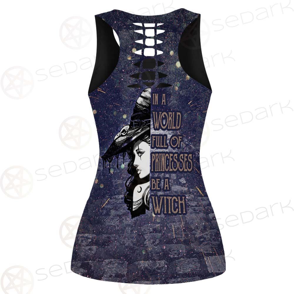 Gothic Purple Be A Witch SED-0404 Women Tank Top
