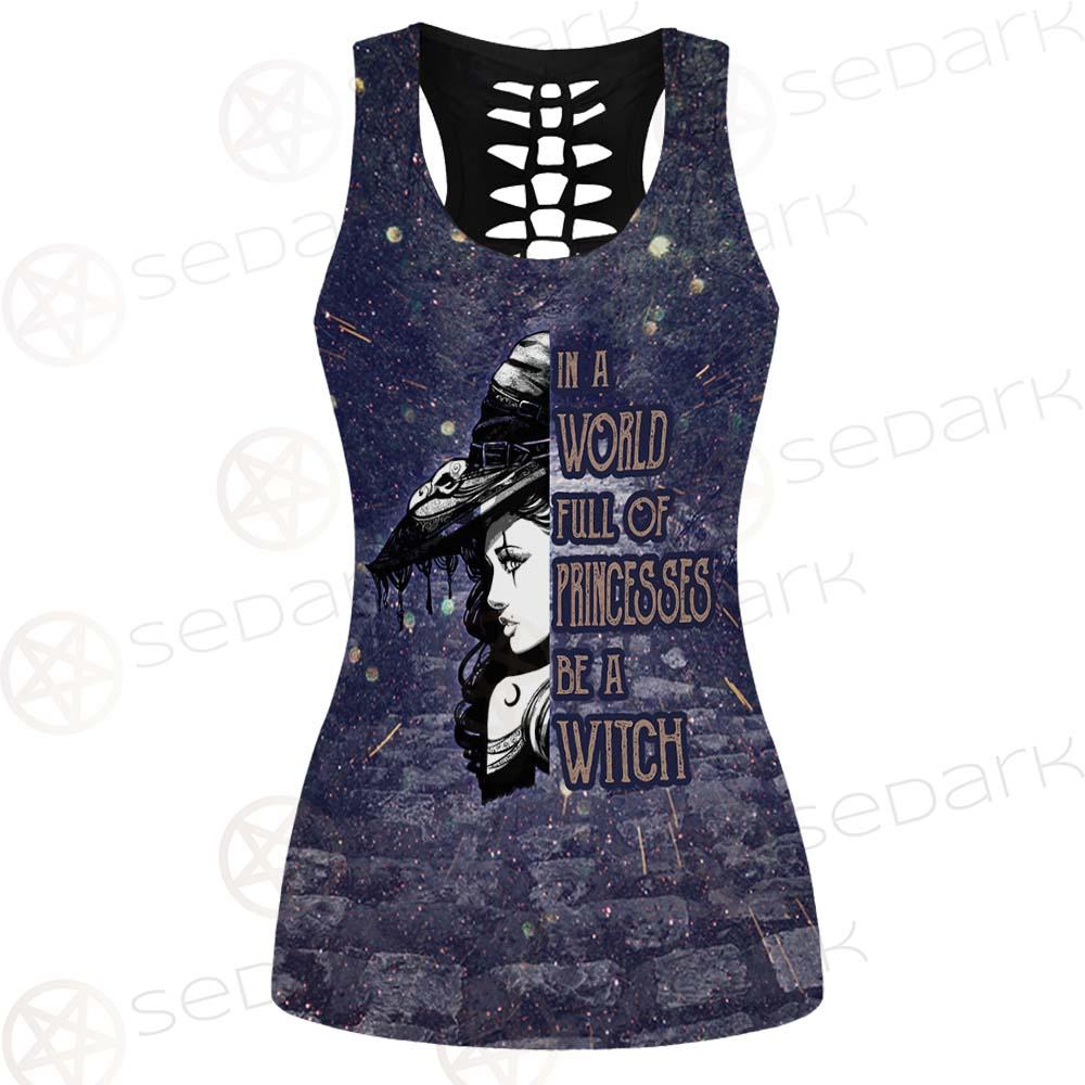 Gothic Purple Be A Witch SED-0404 Women Tank Top