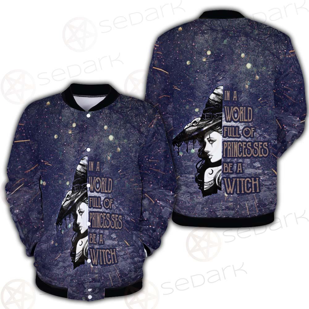 Gothic Purple Be A Witch SED-0404 Button Jacket