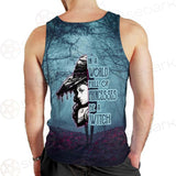 Gothic Dark Forest Be A Witch SED-0405 Men Tank-tops
