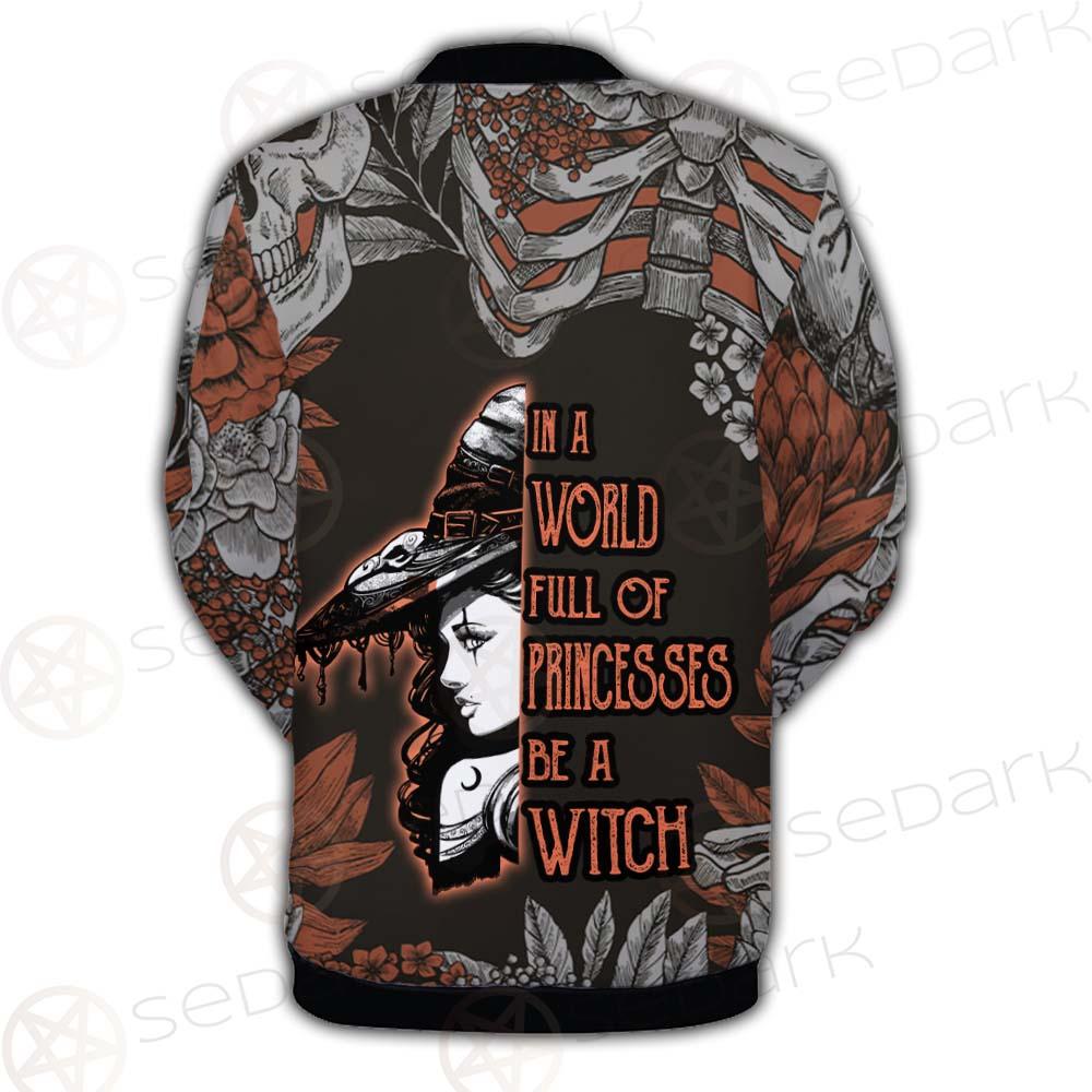 Gothic Skull Be A Witch SED-0406 Button Jacket