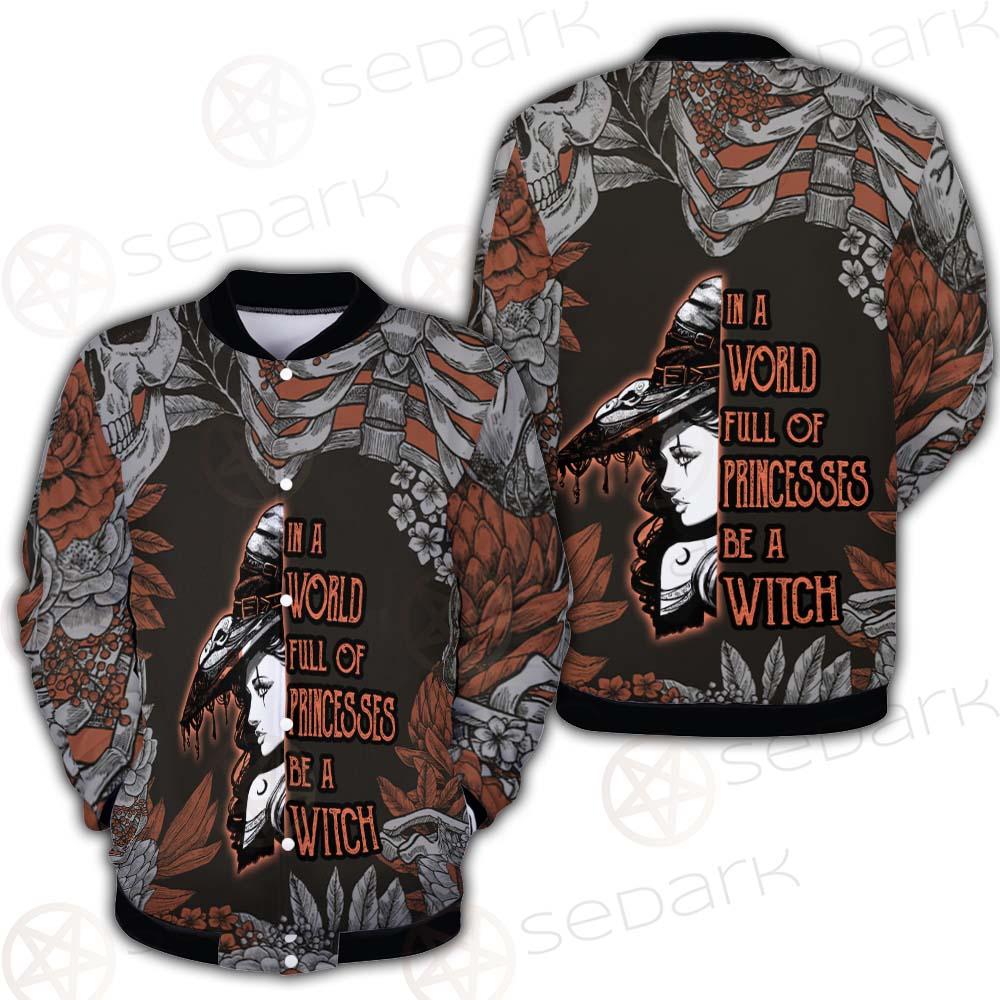 Gothic Skull Be A Witch SED-0406 Button Jacket