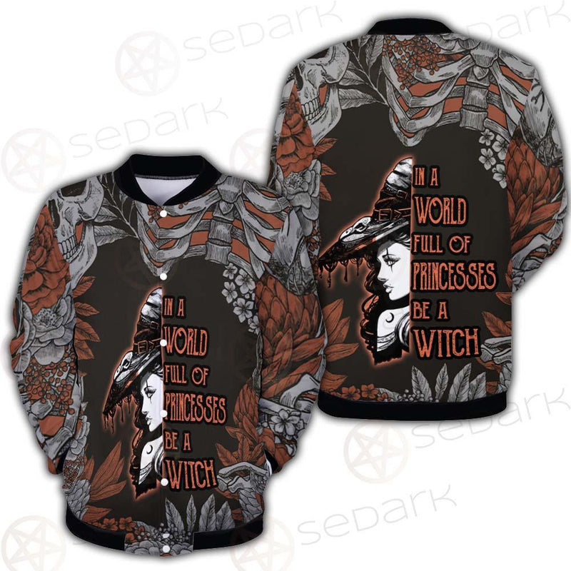 Gothic Skull Be A Witch SED-0406 Button Jacket