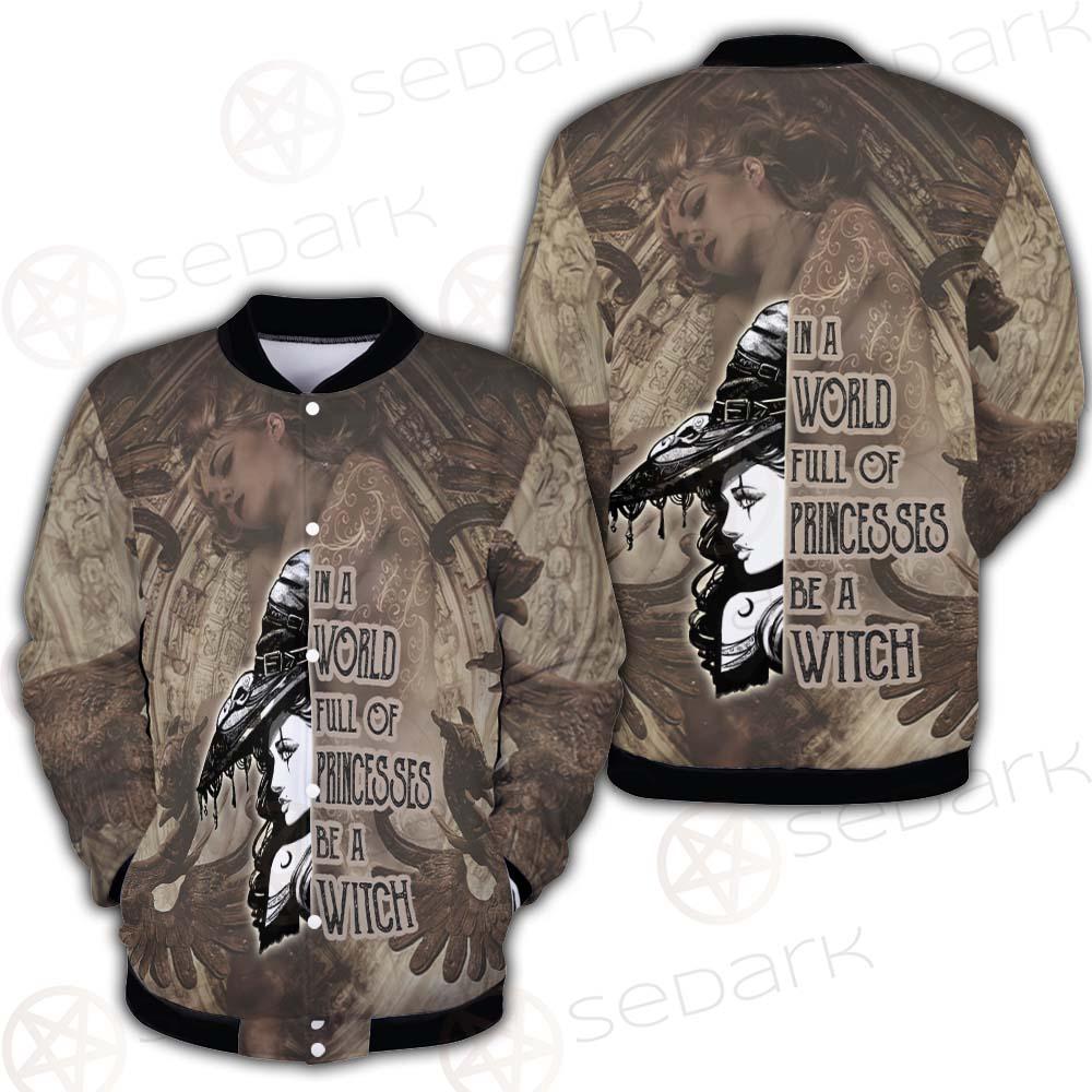 Gothic Yellow Be A Witch SED-0407 Button Jacket