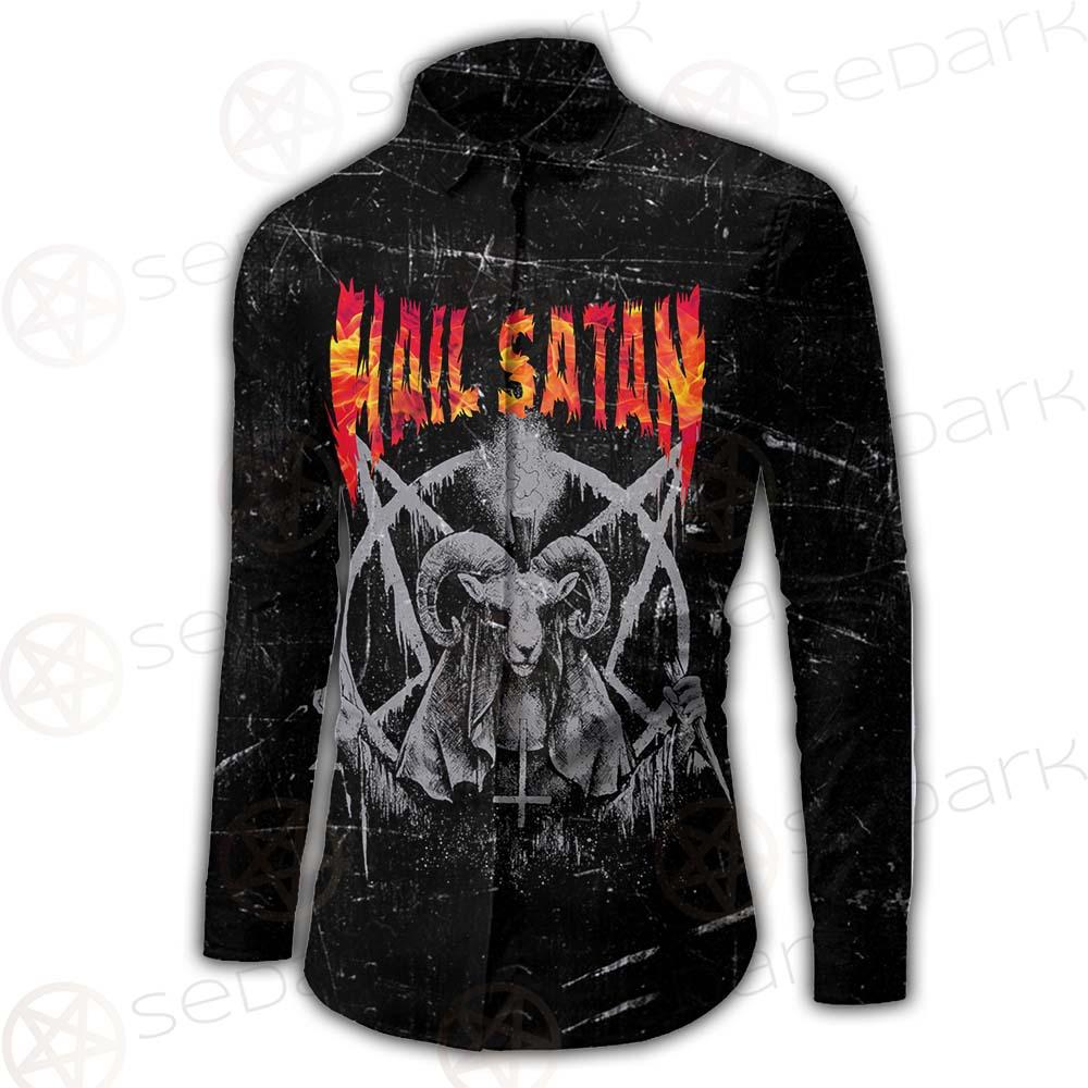Hail Satan SED-0437 Shirt Allover