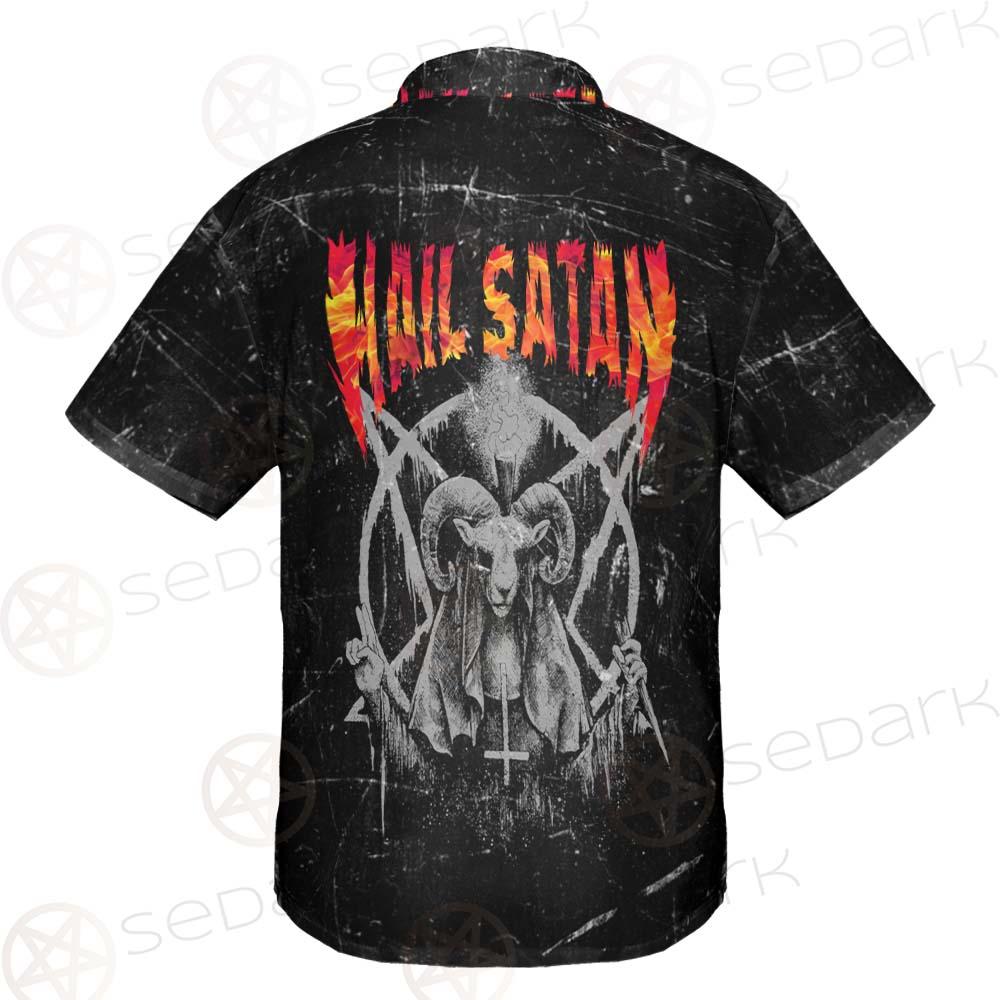 Hail Satan SED-0437 Shirt Allover