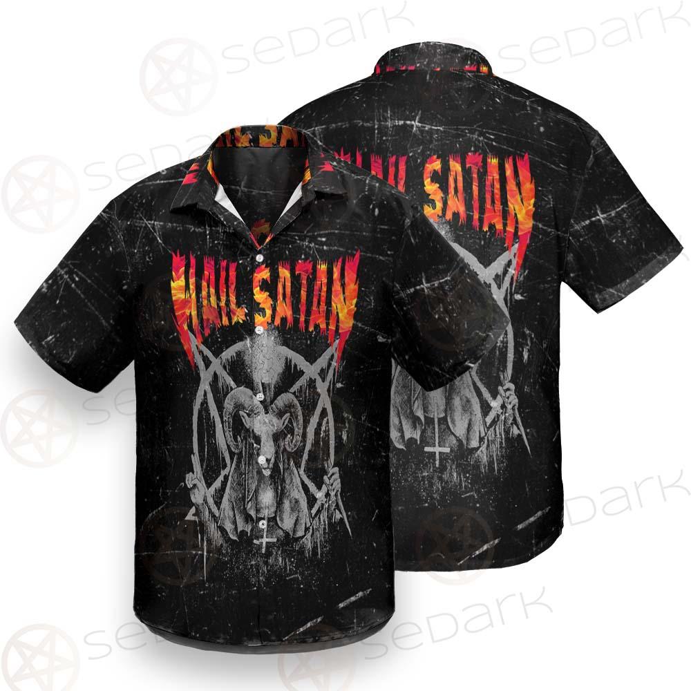 Hail Satan SED-0437 Shirt Allover
