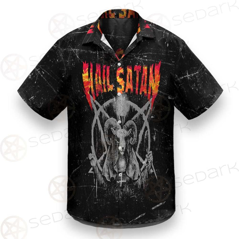 Hail Satan SED-0437 Shirt Allover