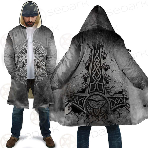 Fenrir Mandala selling Vikings Dream Cloak, Viking Cloak, Black Cloak, Viking Valhalla Hooded Coat, Viking Dream Cloak, Hooded Cape Cloak