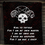 Hail Satan SED-0446 Quilt