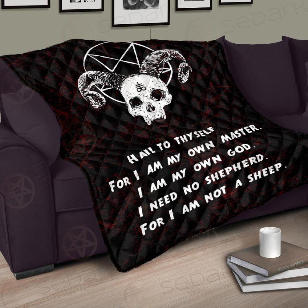 Hail Satan SED-0446 Quilt