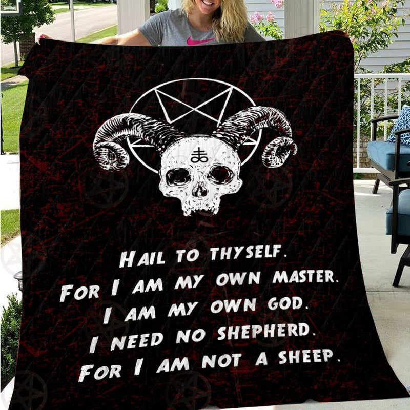 Hail Satan SED-0446 Quilt